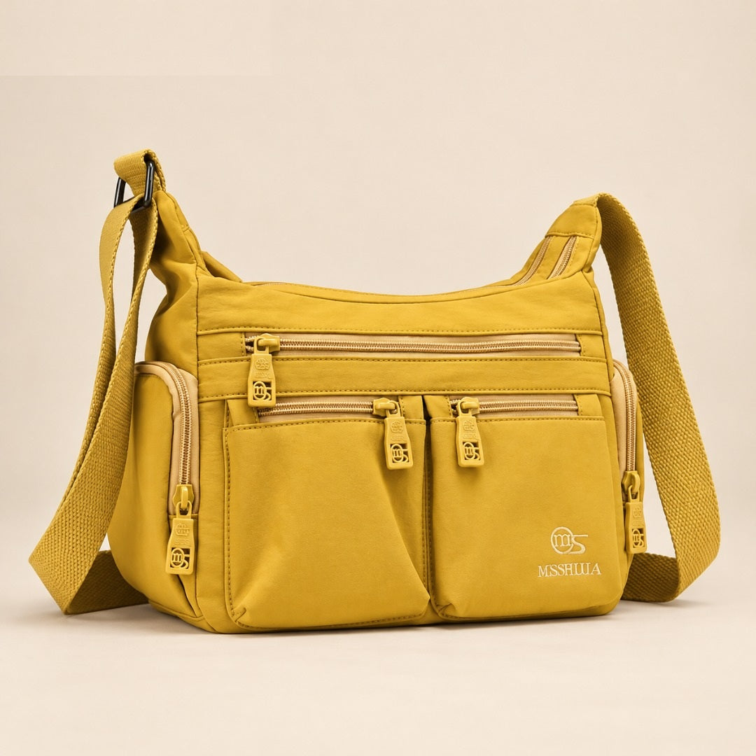 Comfort crossbody bag in yellow