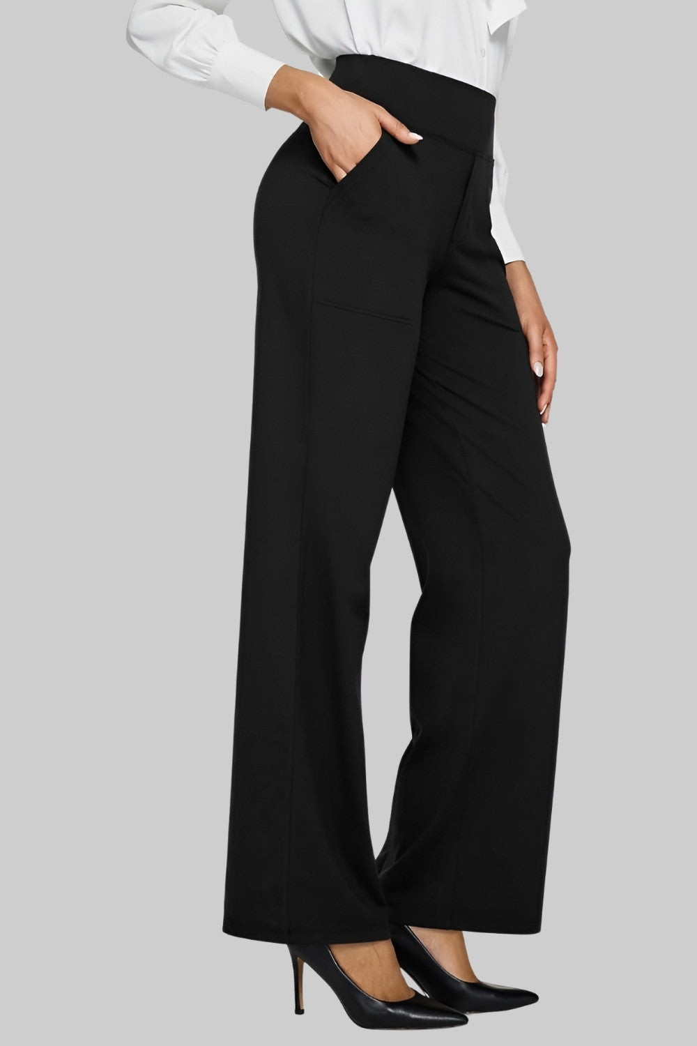 Karina | Elegant Pants with an Elastic Waistband