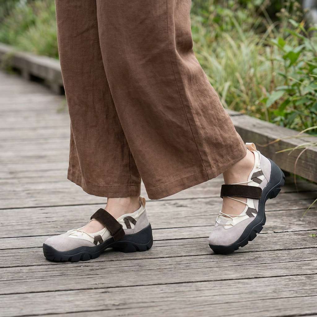 Comfort Suede Walking Shoes