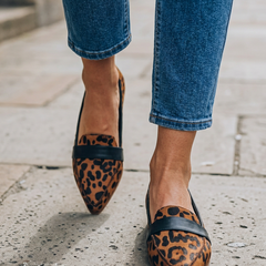 Moccasin with Strap over the Instep