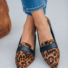 Moccasin with Strap over the Instep