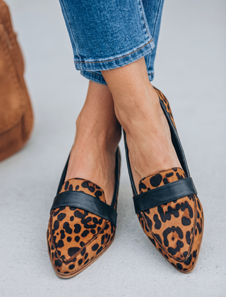 Moccasin with Strap over the Instep