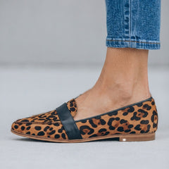 Moccasin with Strap over the Instep