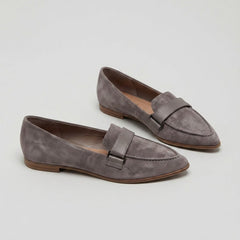 Moccasin with Strap over the Instep