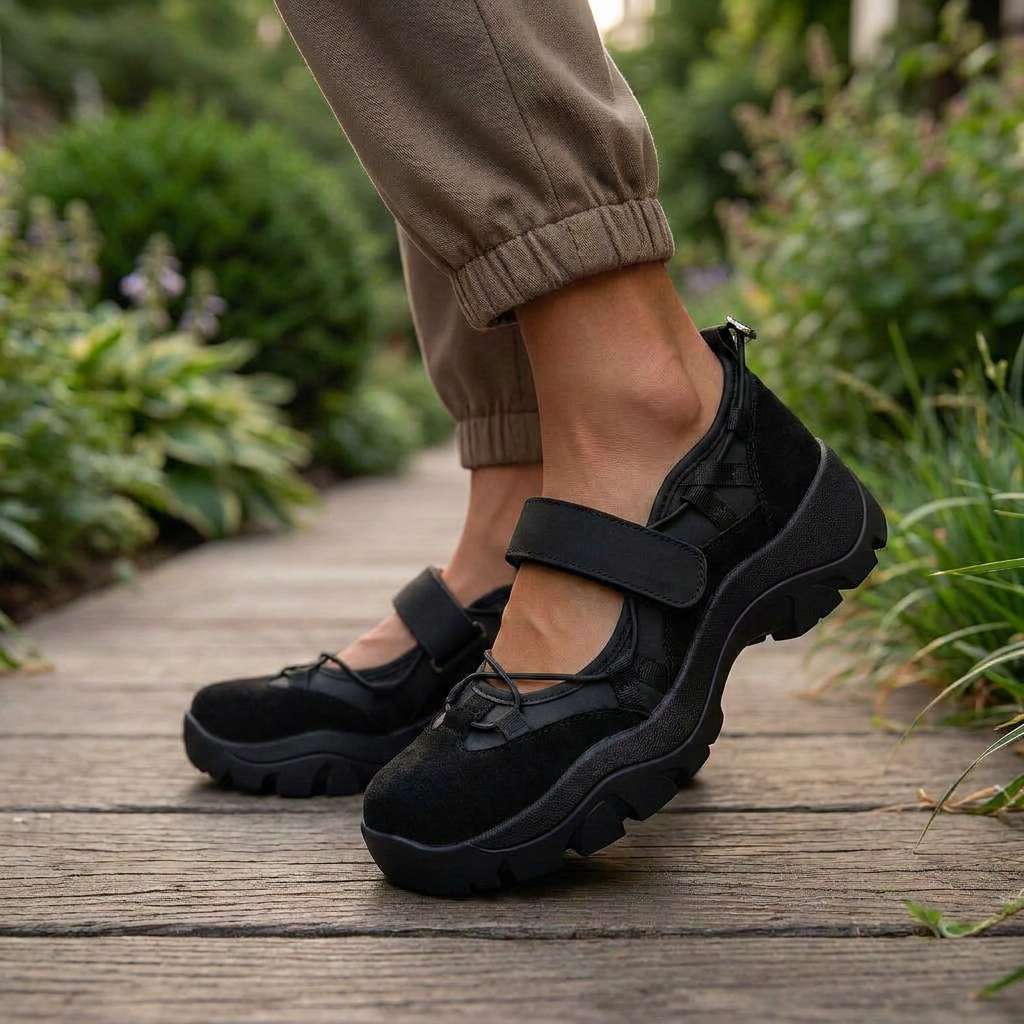 Comfort Suede Walking Shoes