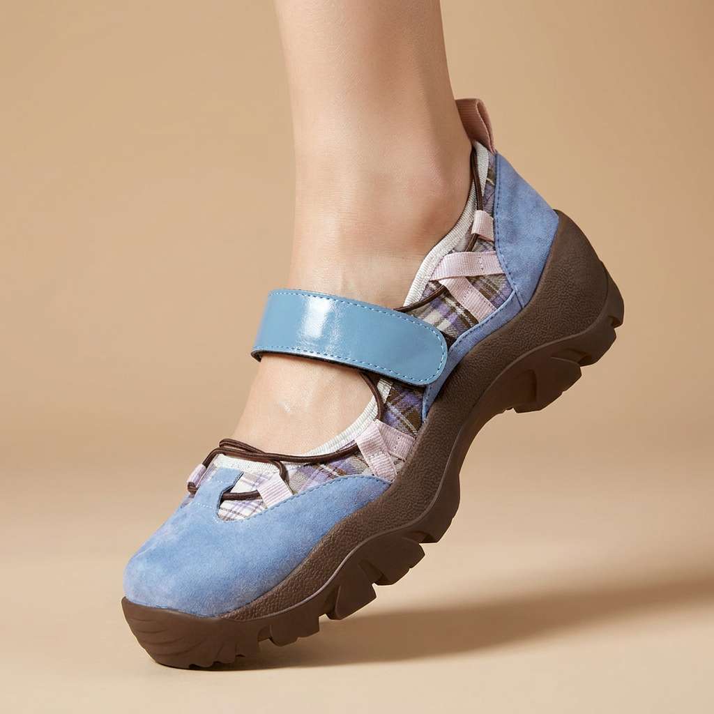 Comfort Suede Walking Shoes
