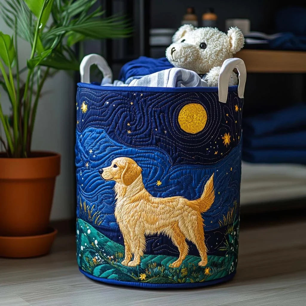 Golden Companion Laundry Basket