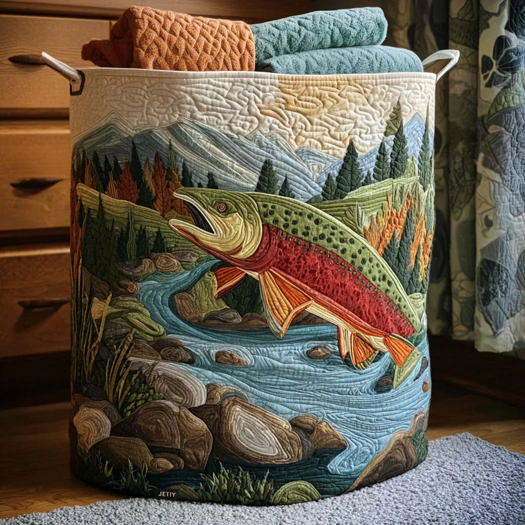 River Trout Laundry Basket