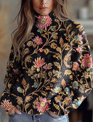 Golden Vine Turtleneck