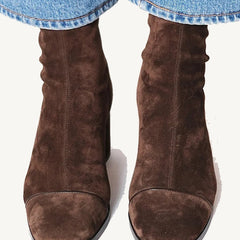 Elegant Suede Ankle Boots
