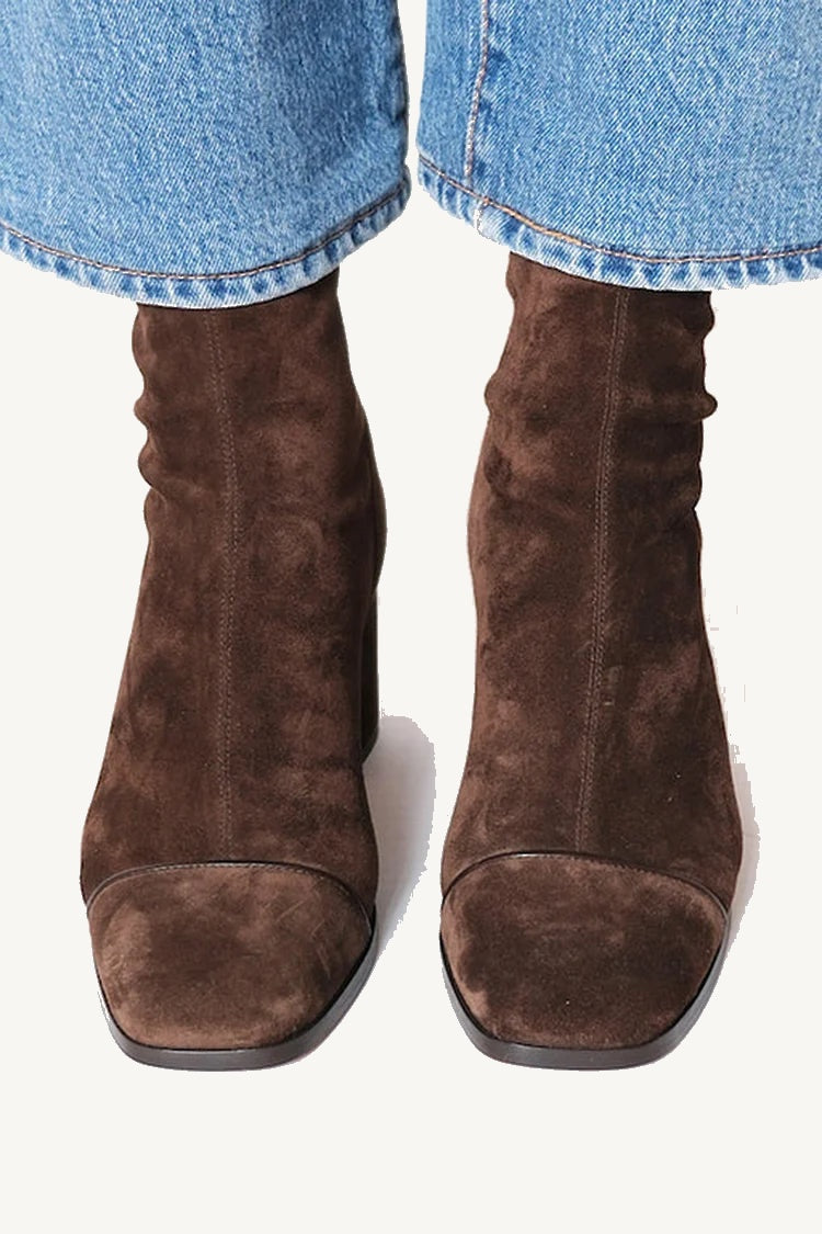 Elegant Suede Ankle Boots