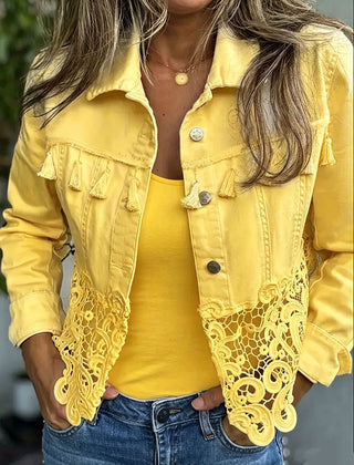 Fringe & Lace Jacket