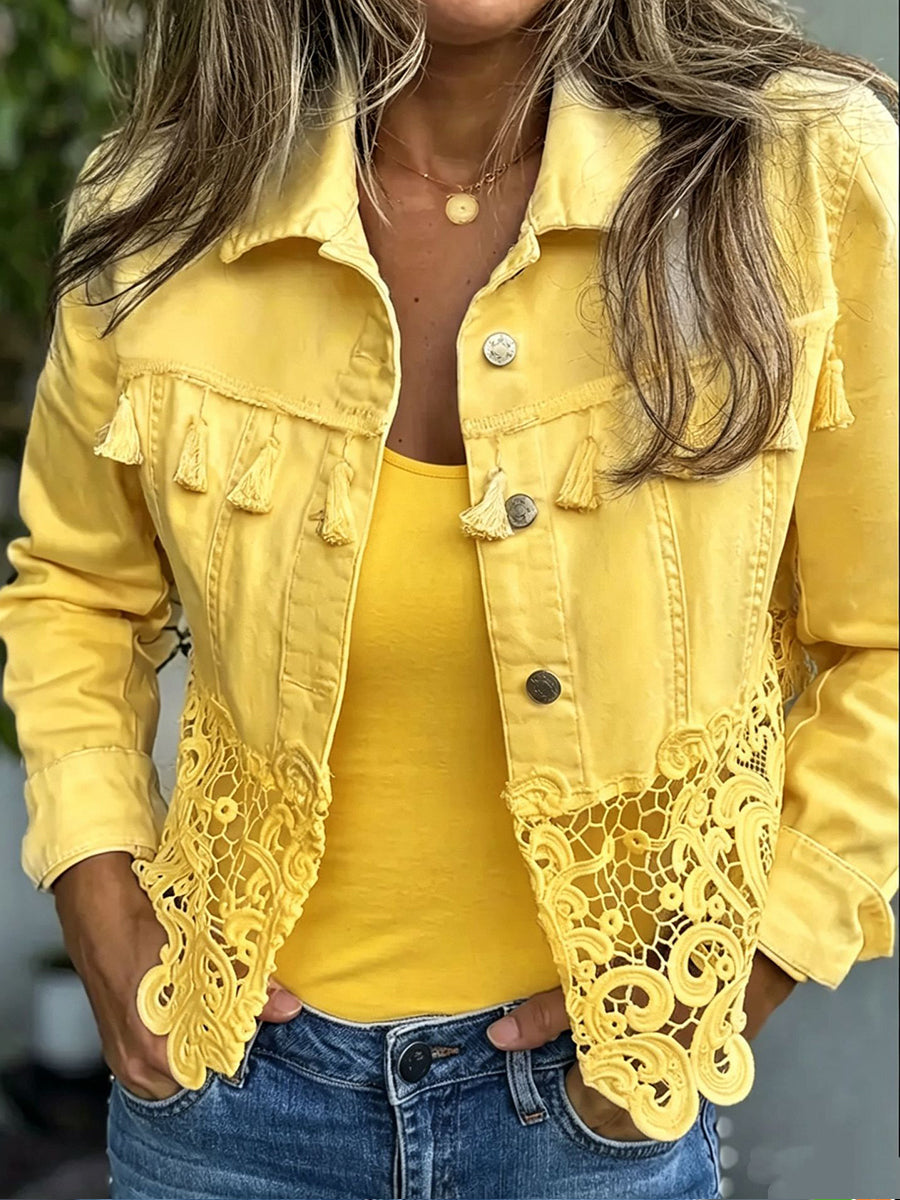 Fringe & Lace Jacket