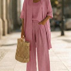 Effortlessly Elegant Three-Piece Set