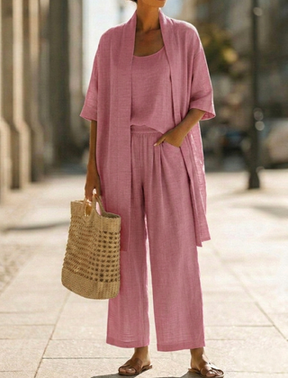 Effortlessly Elegant Three-Piece Set