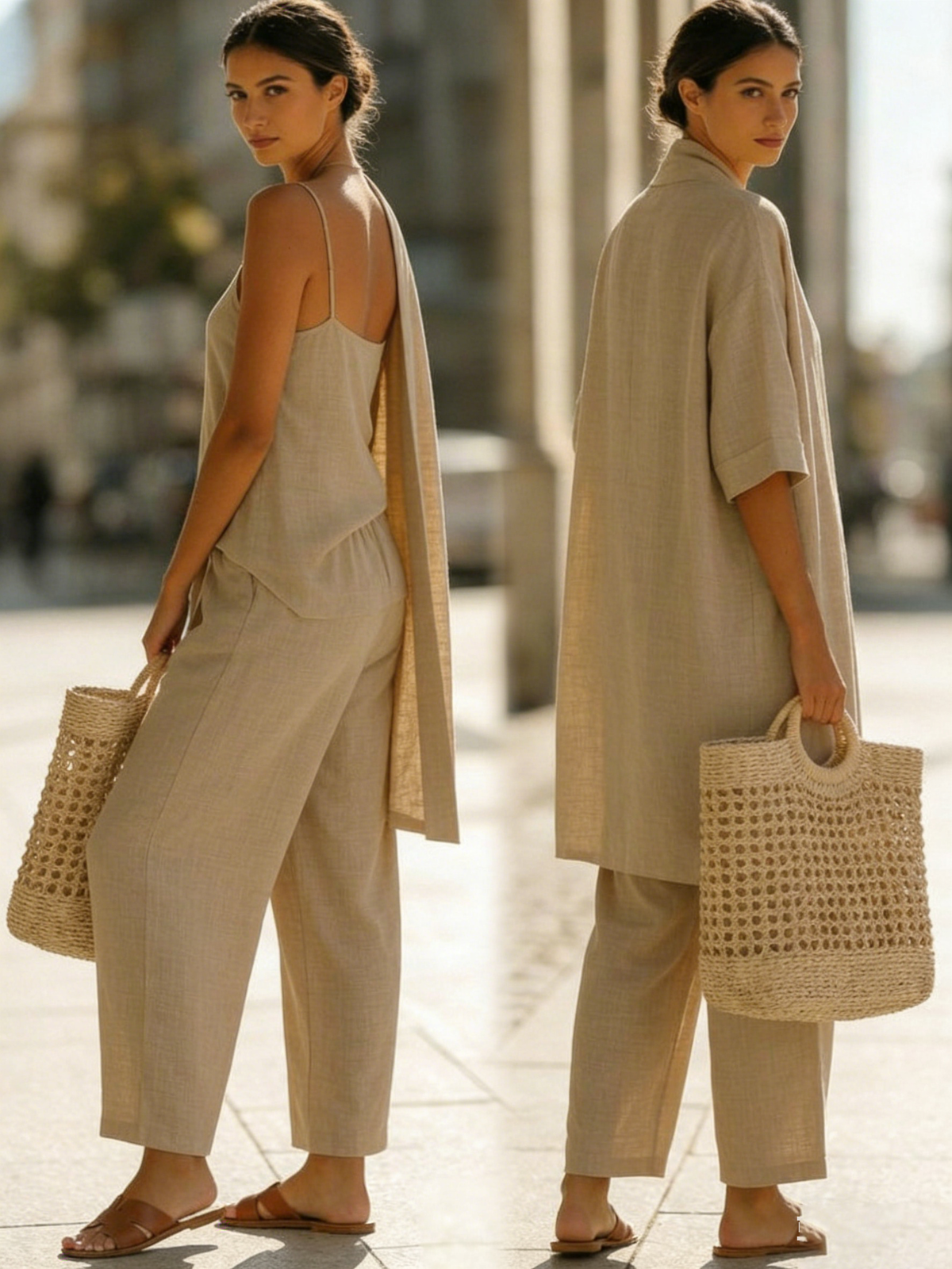 Effortlessly Elegant Three-Piece Set