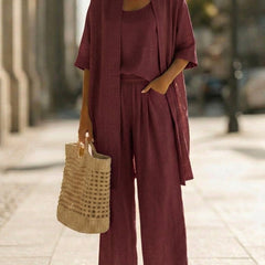 Effortlessly Elegant Three-Piece Set