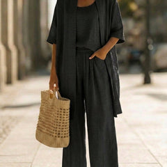 Effortlessly Elegant Three-Piece Set