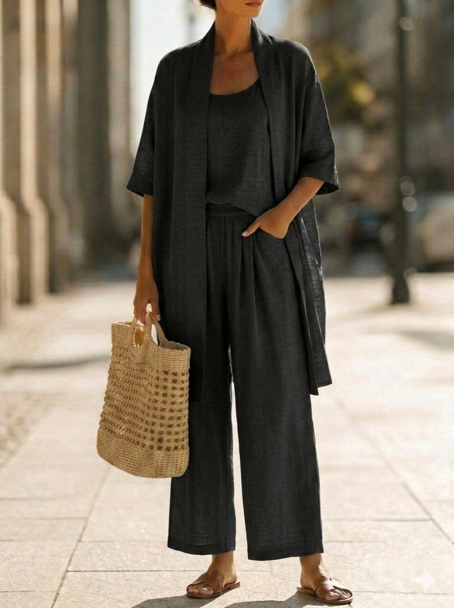 Effortlessly Elegant Three-Piece Set