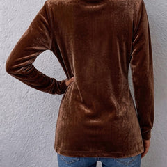 Vintage Lapel Button-Accent Long Sleeve Open Front Jacket