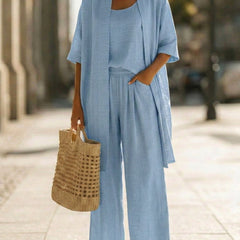 Effortlessly Elegant Three-Piece Set