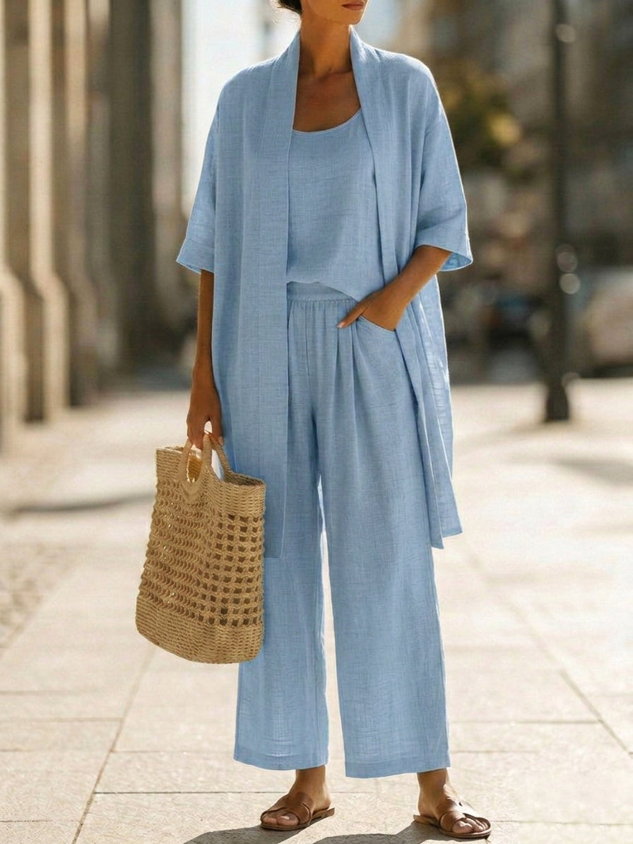 Effortlessly Elegant Three-Piece Set