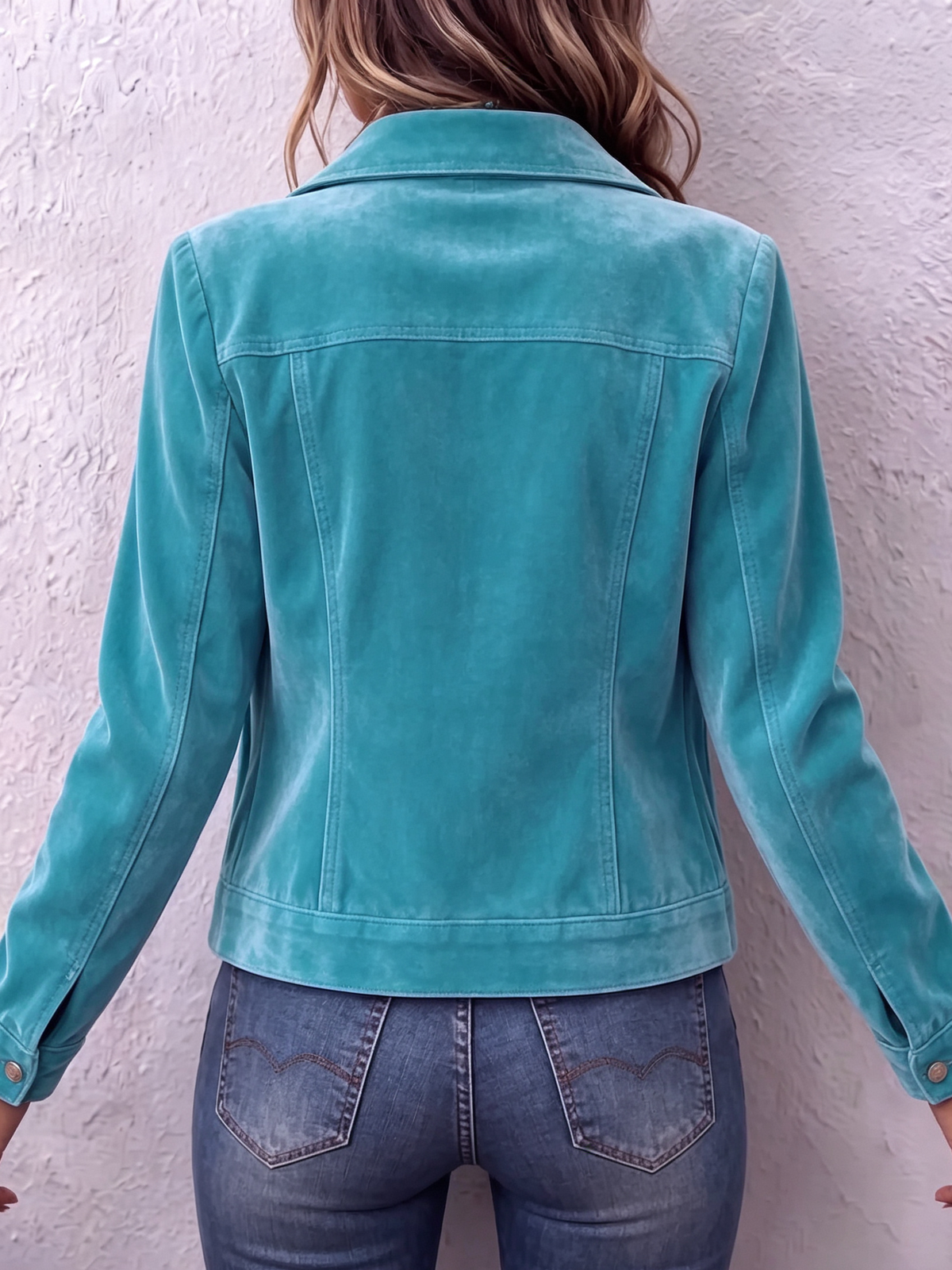 Boho Vintage-Inspired Velvet Jacket