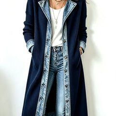 Casual Long-line Knit Cardigan