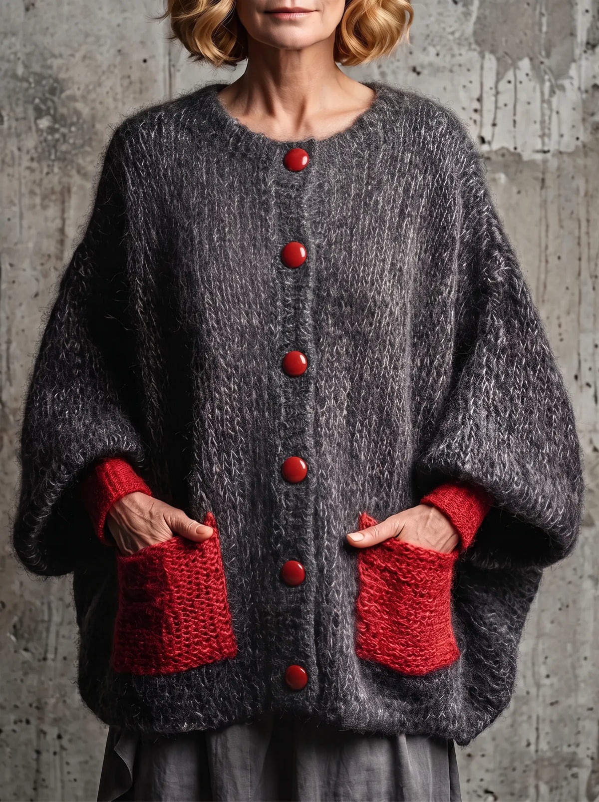 Textured Knit Cardigan
