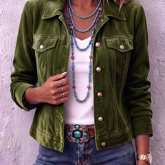 Boho Vintage-Inspired Velvet Jacket