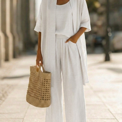 Effortlessly Elegant Three-Piece Set