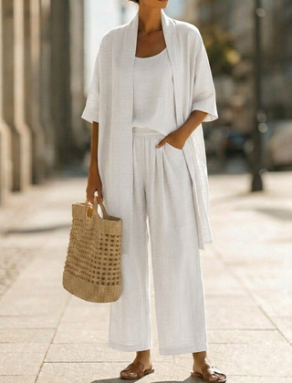 Effortlessly Elegant Three-Piece Set