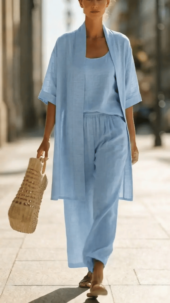 Effortlessly Elegant Three-Piece Set