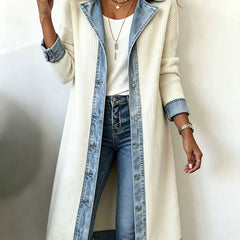 Casual Long-line Knit Cardigan
