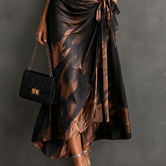 Swirl Wrap Dress