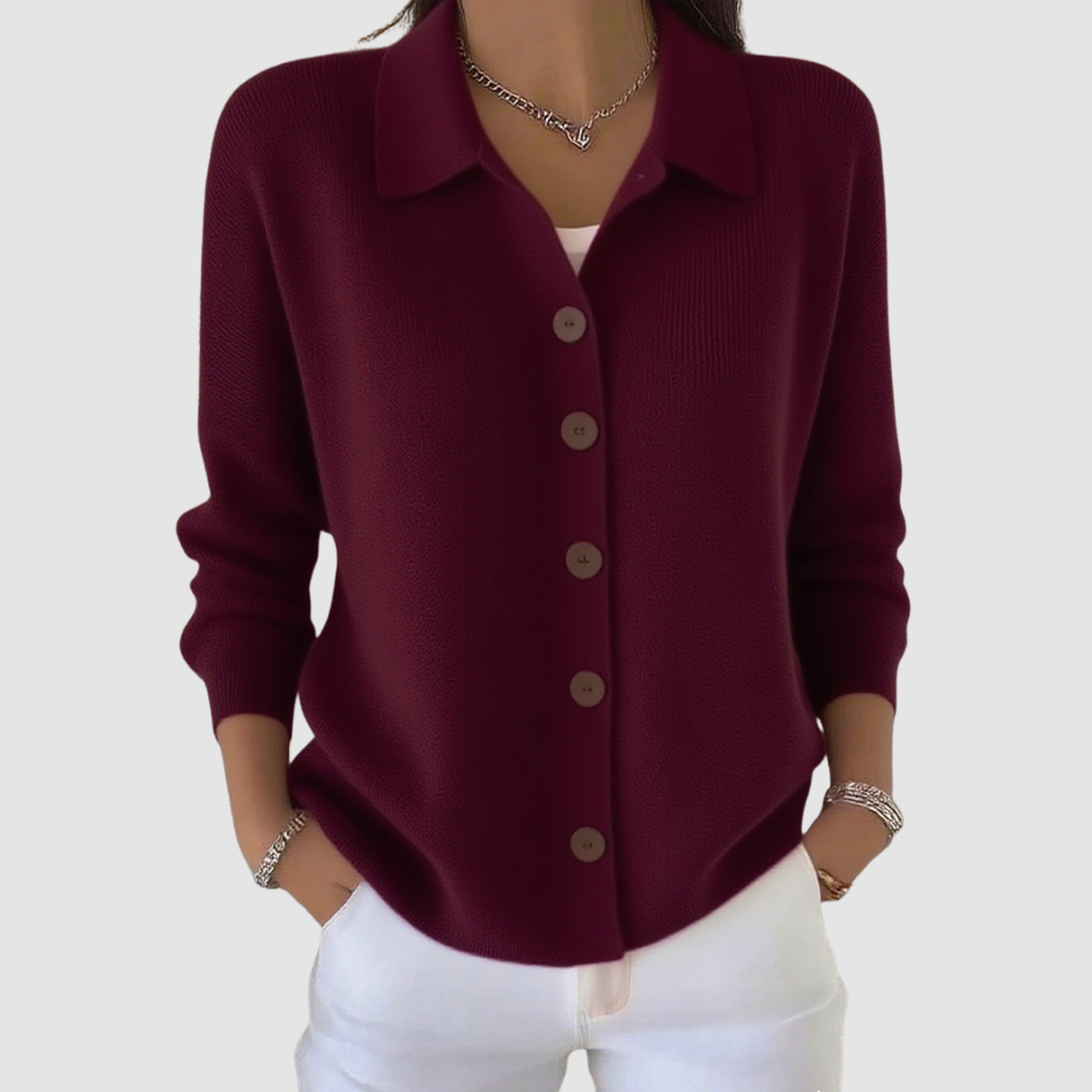 Collared Cardigan