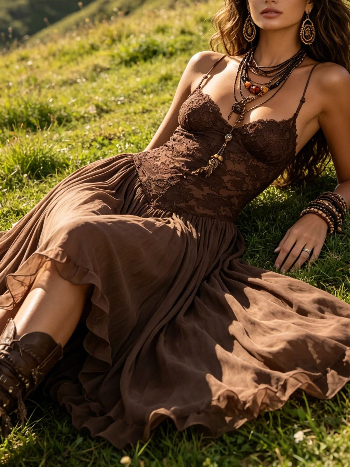 Lace Maxi Dress