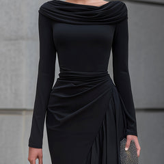 Cowl Maxi Dress