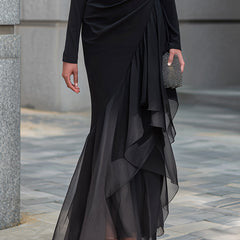 Cowl Maxi Dress