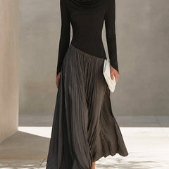 Pleated Maxi Dress