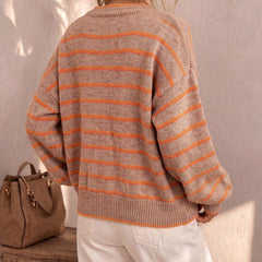 Striped Cardigan