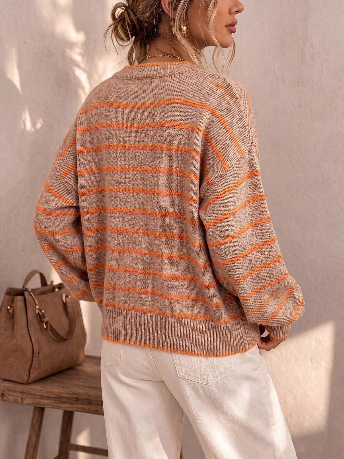Striped Cardigan