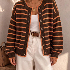 Striped Cardigan