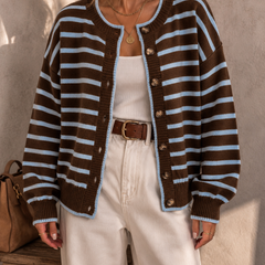Striped Cardigan