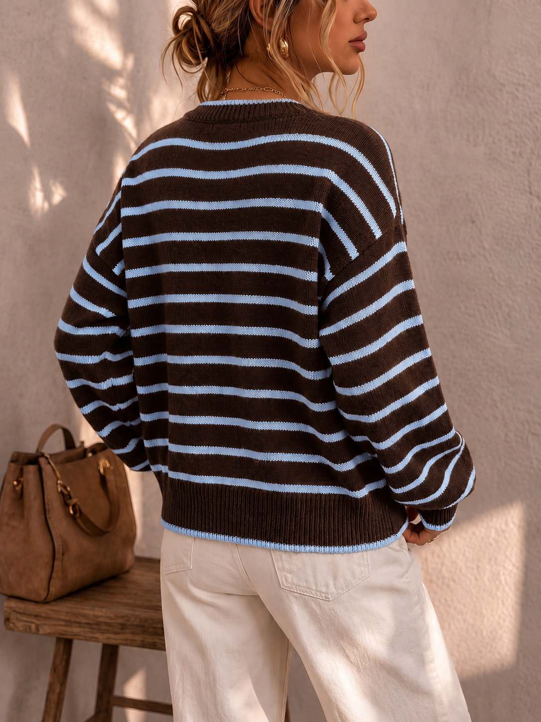 Striped Cardigan