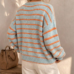 Striped Cardigan
