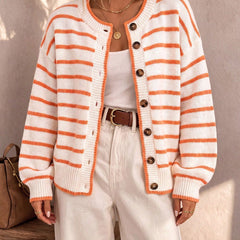 Striped Cardigan