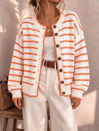 Striped Cardigan