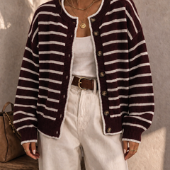 Striped Cardigan