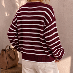 Striped Cardigan